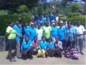 SRHR/FP champions pose for a photo after the five-day training.