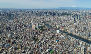 View of Tokyo [Photo: Creative Commons license, https://commons.wikimedia.org/wiki/File:Tokyo_from_the_top_of_the_SkyTree.JP] 