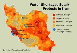 iran drought