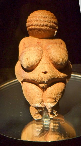 Venus of Willendorf [Photo: MatthiasKabel, Wikimedia]